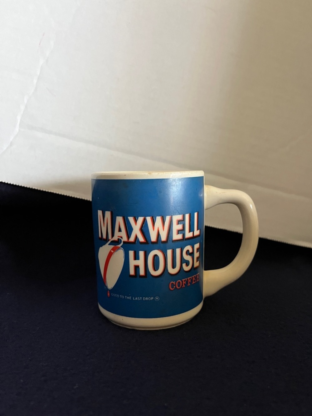 Blue Logo Ceramic Coffee Mug